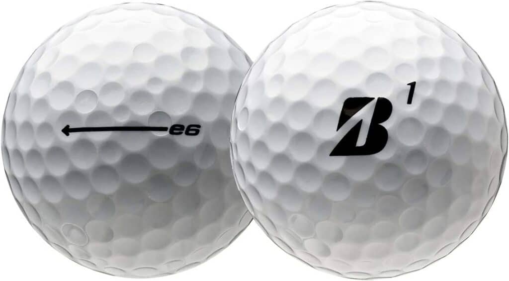 Bridgestone e6 golf balls