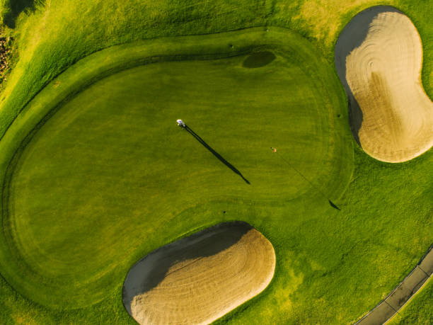 Golf Green Aerial view